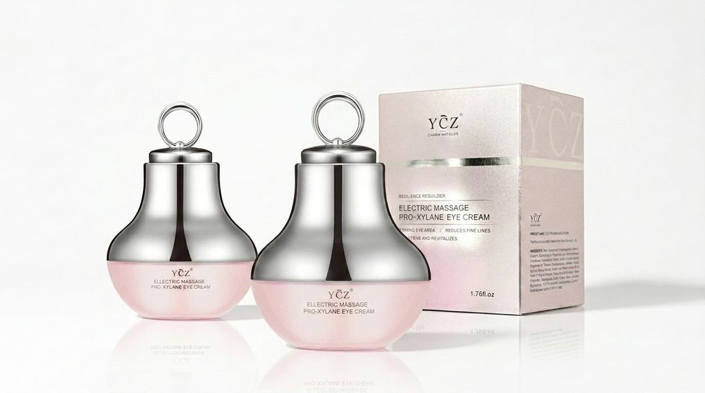 YCZ Electric Massage Pro-Xylane Eye Cream - resultado nos olhos