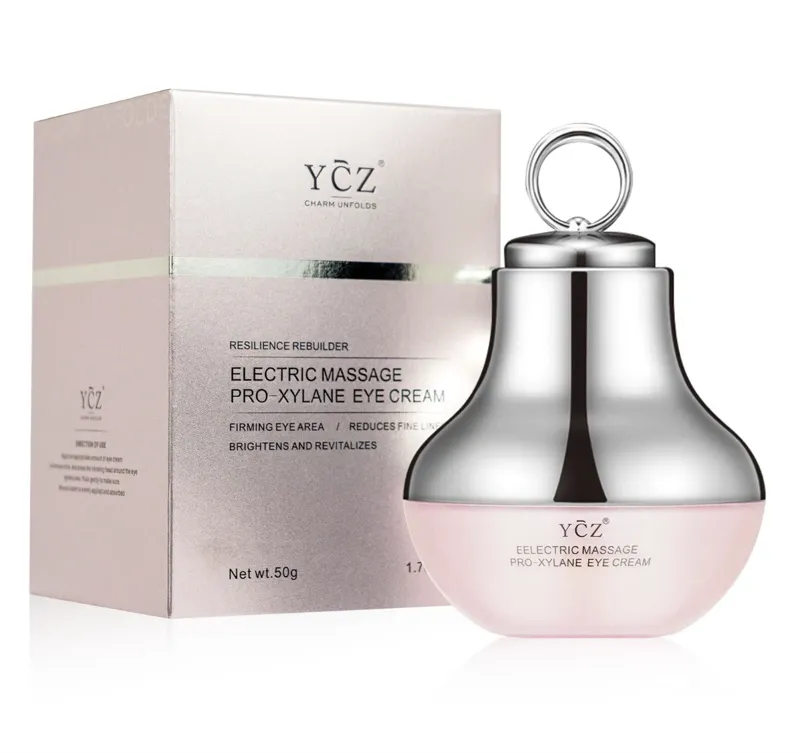 Produto YCZ Electric Massage Pro-Xylane Eye Cream com embalagem